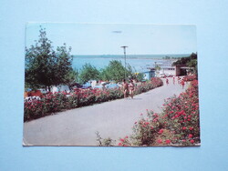 Képeslap (64) - Bulgária - Pomorie - Európa Camping 1980-as évek