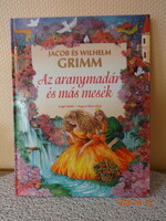 Jacob és Wilhelm Grimm: AZ ARANYMADÁR és más mesék - régi mesekönyv (1998)