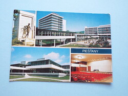 Képeslap (63) - Csehszlovákia (Szlovákia) - Piešťany (Pöstyén) mozaik 1980-as évek