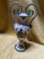 Olasz San Marino majolika váza 1967- 1968 jelzéssel