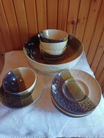 Faimar román teás készlet tállal