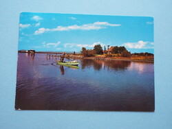 Képeslap (63) - Olaszország - Riviera Adriatica - Halásztanya Primeroban 1970-es évek