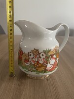 Retró porcelán mesekancsó