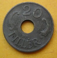 Magyar Királyság 20 fillér 1941 (S25)