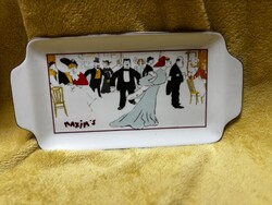 Maxim’s Vintage porcelán tál