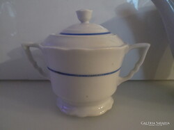 CUKORTARTÓ - ALKUKÉPES - ZSOLNAY - PORCELÁN - ANTIK - 2 dl - HIBÁTLAN