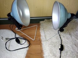 Retro design asztali lámpa párban