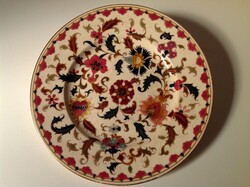 ZSOLNAY PERZSA MINTÁS TÁNYÉR 1880 - 1885