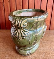 Zsolnay pirogránit ovál kaspó!