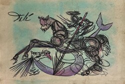 Dali - Sárkányölő Szent György certifikációval