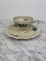 Rosenthal Pompadour Classic Rose zöld rózsás csésze + alátét szett eladó