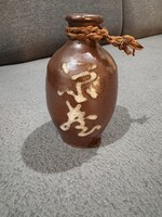 Antik Japán szaké palack Tokkuri