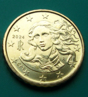 Olaszország – 10 Euro cent - 2024 – Vénusz születése - Sandro Botticelli