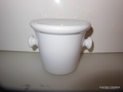 MOZSÁR - 1,8 kg - ALKUKÉPES - PORCELÁN - 17 x 15 x 13 cm  -  RÉGI- HIBÁTLAN