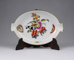 1W138 Gyümölcs mintás Herendi porcelán hamutál