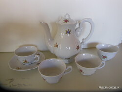 ZSOLNAY - 6 db - ALKUKÉPES - PORCELÁN - KANNA -  7 dl - NEM KOPOTT - HIBÁTLAN