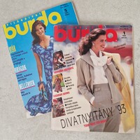BURDA hobby varrás magyar nyelven 1993/01, 1993/05