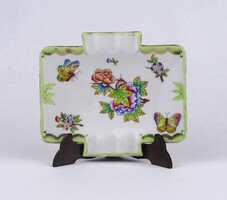 1V743 Viktória mintás Herendi porcelán hamutál