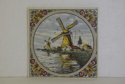 Delfti porcelán kép A255