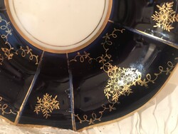 CSÉSZEALJ - ALKUKÉPES - COBALT - BAVARIA  - JELZETT - SZÁMOZOTT -  PORCELÁN - 14,5 cm