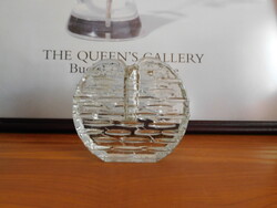 Mundgeblasen Glaswerke vintage solifleur tömbváza  - 60-as évek