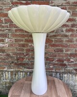 Kagyló - virág formájú - alakú fehér porcelán mosdókagyló - mosdó