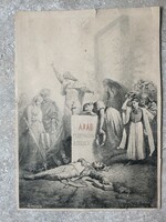 Nyomat az 1848-49 szabadságharc aradi vértanúira utal