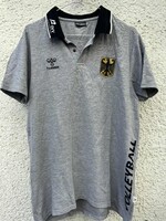 Hummel Német Röplabda Galléros Póló XL