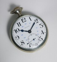 Zenith zsebóra 1920-ból, Tiktakwatch szervizkártyával, garanciával!