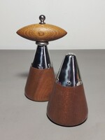 Zepter mahagóni és nemesacél só- és borsszóró ALKUDHATÓ