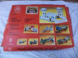 Retro szerb építőjáték (5282)