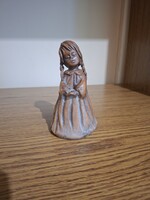 Kerámia Kerstin Grönvall svéd lány. 15 cm.