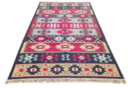 Gyönyörű szövöt  geometriás kilim szőnyeg. Alkudható.