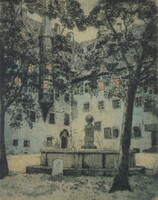 Josef Windisch (1884-1968) : Der alte Hof, München