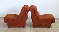 2 darab retró, magyar tervezésű kárpitozott fotel - vintage - design