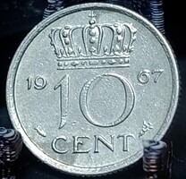Hollandia 10 cent, 1967 A11E5