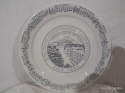 TÁNYÉR -ALKUKÉPES - 1964 év - NORVÉG - 21 cm - PORCELÁN