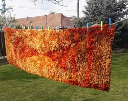 Retro falvédő, suba, faliszőnyeg 170x50cm.