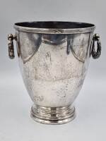 Antik Arthur Krupp ezüztözött pezsgő vagy borhűtő az 1920-as évekből – Berndorfer Metallwarenfabrik