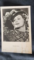Cca 1941 RÖKK MARIKA SZÍNÉSZ TÁNCMŰVÉSZ MAGYAR SZÍNMŰVÉSZ + UFA SZTÁR FOTÓ LAP SZINHÁZ FILM