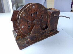 Retro. Régi játék Vizimalom Generátor teleppel. Működik.