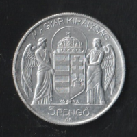 5 Pengő 1943 alumínium