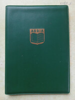 Abria bélyegalbum / Berakó. 7 sor, 12 oldal. 18.5 x 13,5 cm.