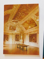 Képeslap 1977. Sárvár - a vár díszterme faliképekkel