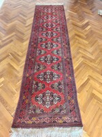 Afgan  kézi csomózású futó szőnyeg ALKUDHATÓ