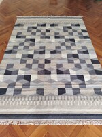 Modern design  kézi készítésű kelim szőnyeg ALKUDHATÓ