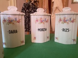 Antik Zsolnay fűszertartók