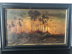 Olajfestmény 55x36cm.