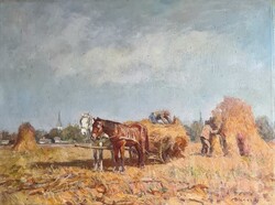 Dienes János (1884 - 1962) : Mezőn