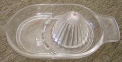 Retro üveg citromfacsaró - 7 x 11 x 20 cm - Zugló